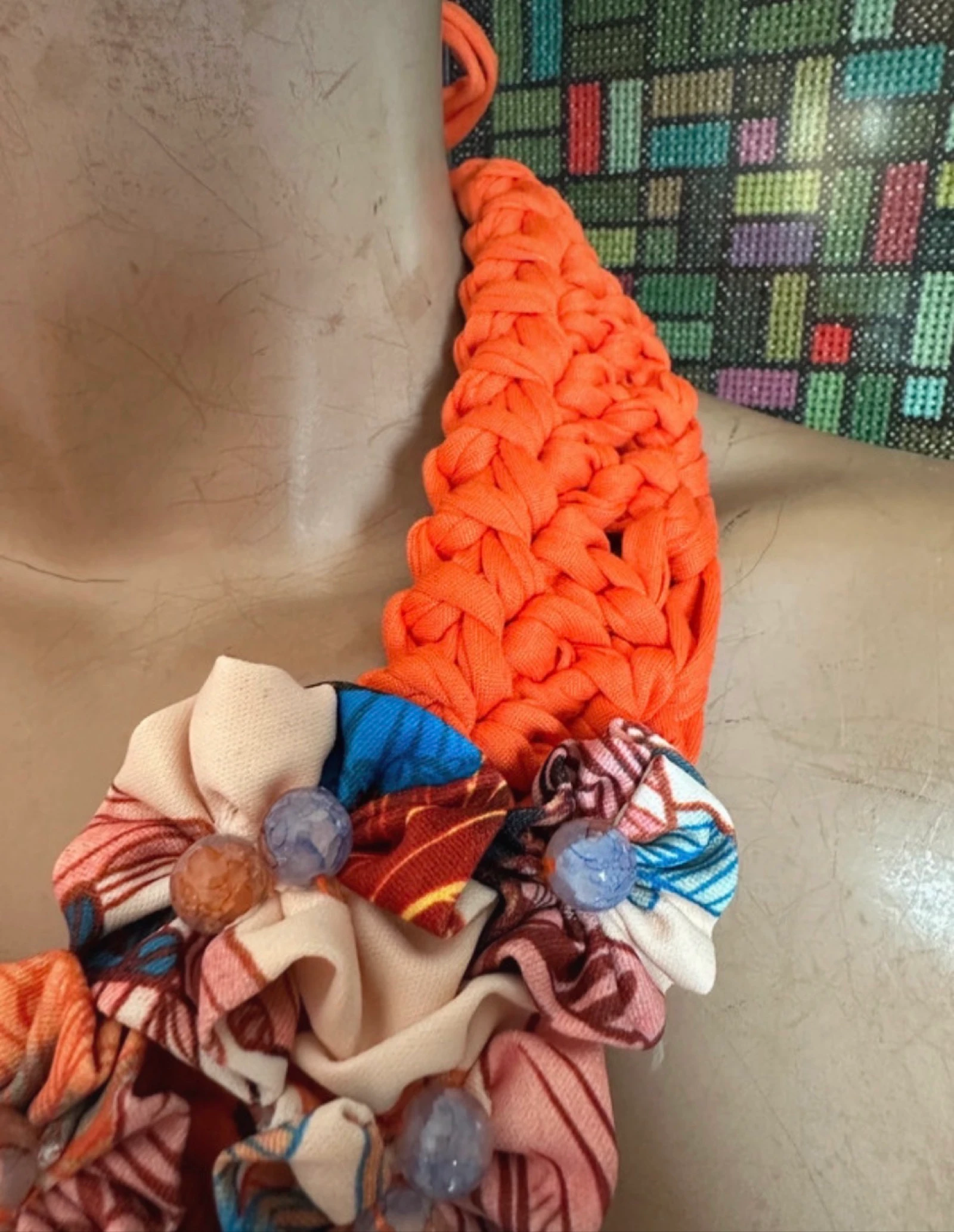 Colar feito à mão multicolorido – photo 4